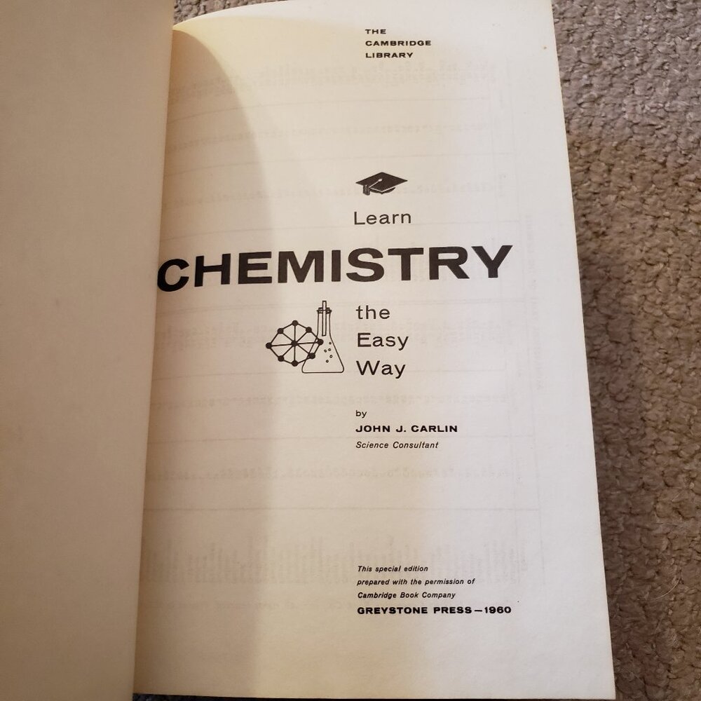 Vintage science textbook themed book set - Picture 8 of 9